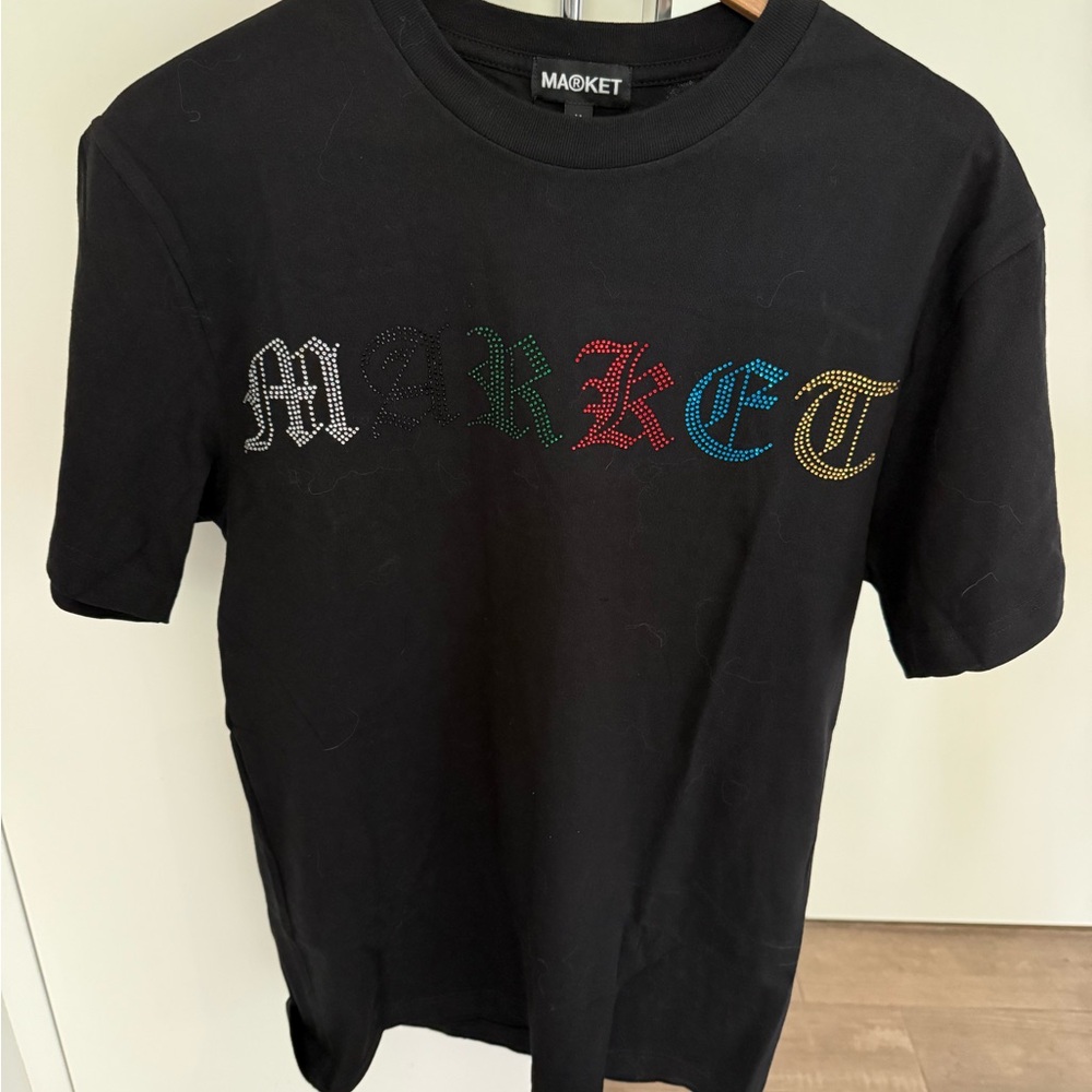 Market Studios Black T-Shirt  - NWOT